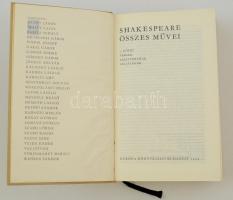 Shakespeare összes művei I-II. Fordították többen. Bp., 1964, Európa Könyvkiadó. Kiadói egészvászon ...