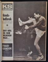 1969-1970 Képes Sport 16. és 17. majdnem teljes évfolyamok (három szám hiányzik), kissé kopottas fél...