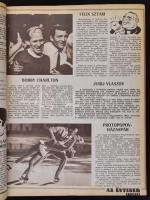 1969-1970 Képes Sport 16. és 17. majdnem teljes évfolyamok (három szám hiányzik), kissé kopottas fél...