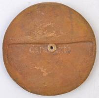 Czinder Antal (1937-) DN "Híd és égitest" Br plakett (120mm) T:2