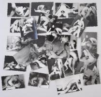 cca 1960 kb 25 db amatőr pornó és erotikus fotó 6x9 cm