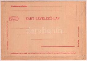 cca 1910 A Carta vállalat használatlan zárt levelezőlapja bele ragasztott levélpapírral, 10.5×15 cm