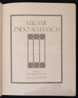 Magyar Zsidó Almanach. I. évfolyam. Szerk.: Dr. Patai József. Bp., 1911, Hornyánszky Viktor Cs. és K...