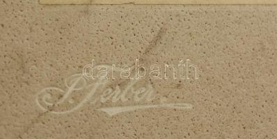 cca 1905 Nagyméretű katonai tablófotó, szecessziós dombornyomott karton kereten. 49x41 cm