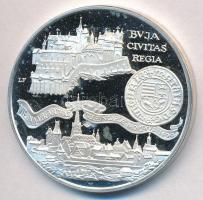 1990. 500Ft Ag "Mátyás Király - Buda" T:PP ujjlenyomatos
Adamo EM114