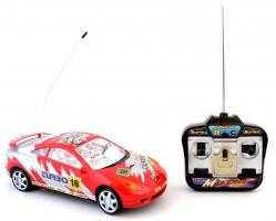 Racing car távirányítós autó, eredeti dobozában, működik, Mercedes 190E műanyag játék autó eredeti d...