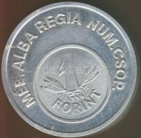 1986. "Székesfehérvár - MÉE - 40 éves a Ft" Alu plakett T:2