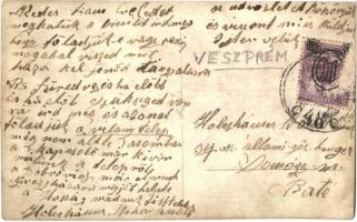 Veszprém, villanytelep belső, dolgozók csoportképe, photo (EB)