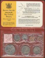 Új-Zéland 1969. 1c - 1$ 7klf db szettben tanusítvánnyal T:1