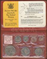 Új-Zéland 1969. 1c - 1$ 7klf db szettben tanusítvánnyal T:1