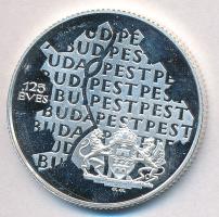 1998. 750Ft Ag "Budapest 125 éves" tanúsítvánnyal T:PP ujjlenyomatos
Adamo EM149