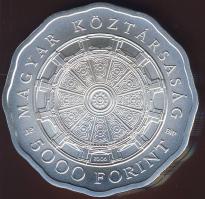 2006. 5000Ft Ag "Esztergomi bazilika" T:BU    
 Csak 2500db, tanusítvánnyal + színes isme...