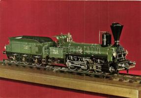 10 db MODERN használatlan mozdonyos, vonatos motívumlap / 10 modern unused trains, locomotives, moti...