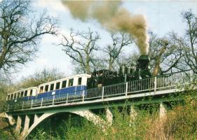 10 db MODERN használatlan keskenynyomközű (kisvasút) vonatos motívumlap / 10 modern unused Narrow-ga...