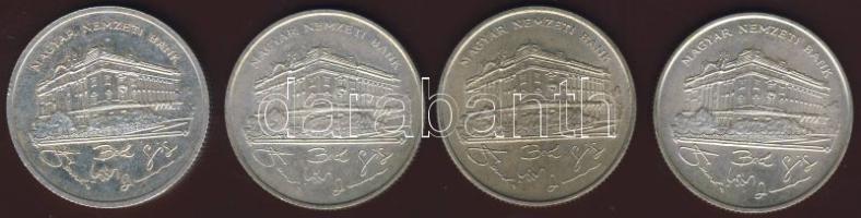 1992-93. 200Ft Ag "MNB" (4x) T:BU,2