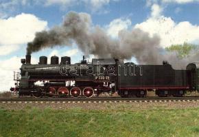 10 db MODERN főleg használatlan külföldi vonatos motívumlap / 10 modern mostly unused European train...