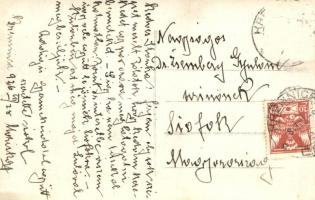 1926 Körmöcbánya, Kremnica; Erholungsheim / szálló,  automobil / rest house, automobile, photo (EK)