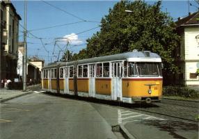 16 db MODERN használatlan vidéki villamosos motívumlap / 16 modern unused Hungarian trams motive car...