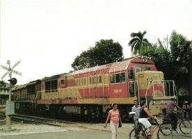 20 db MODERN használatlan külföldi vasutas motívumlap, vonatok / 20 modern unused European trains mo...