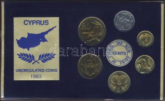 Ciprus 1983. 1/2c - 20c 6klf db szettben T:1
