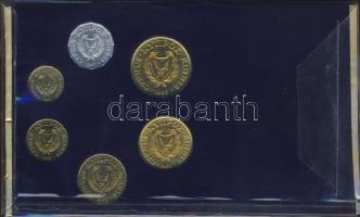 Ciprus 1983. 1/2c - 20c 6klf db szettben T:1