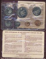 ÚJ-Zéland 1983. 1c - 1$ 7klf db szettben tanúsítvánnyal T:1