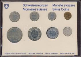 Svájc 1979. 1R - 5Fr 8klf db szettben T:1