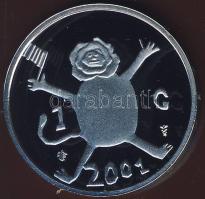 Hollandia 2001. 1G "Beatrix" díszdobozban tanúsítvánnyal T:PP