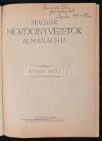 Bakos Jenő (szerk.): Magyar mozdonyvezetők almanachja. Bp., 1932, Országos Szakcsoport. Kiadói arany...