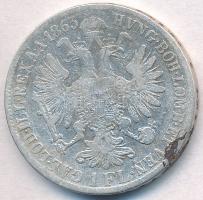 Ausztria 1863V 1Fl Ag "Ferenc József" T:2-,3 kis patina
Austria 1863V 1 Florin Ag "F...