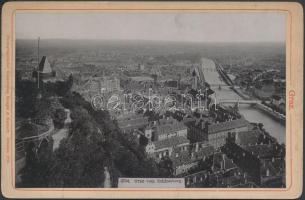 cca 1880 Mürzzuschlag, Semmering, Graz 3 osztrák városkép / Austrian vintage photos  18x12 cm