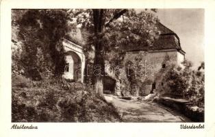 7 db főleg RÉGI történelmi magyar városképes képeslap, 1 MODERN reprinttel / 7 mostly pre-1945 histo...