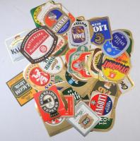 cca 1960-1970 100 db svéd sörcímke / Sweedish beer labels
