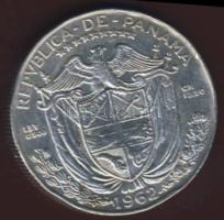 Panama 1962. 1/2B Ag T:2/2- pici ph