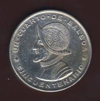 Panama 1953. 1/4B Ag T:2-