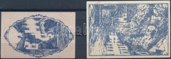 Lichtenstein 1920. 1h + 1920. 50h T:I,I-
Lichtenstein 1920. 1 Heller + 1920. 50 Heller C:UNC,AU
Kr...
