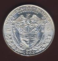 Panama 1962. 1/4B Ag T:1/2 pici ph