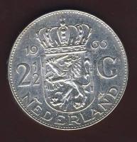 Hollandia 1966. 2 1/2G Ag "Julianna" T:2