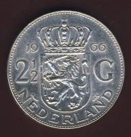 Hollandia 1966. 2 1/2G Ag "Julianna" T:2