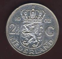 Hollandia 1962. 2 1/2G Ag "Julianna" T:2 kis ph