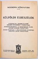 Modern könyvtár: Külföldi elbeszélők. Bp., Athenaeum.Egészvászon kötésben