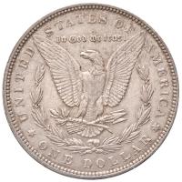 Amerikai Egyesült Államok 1891. 1$ Ag "Morgan" (26,69g) T:2
/ USA 1891. 1 Dollar Ag &quot...