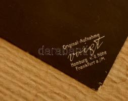 cca 1900 II. Vilmos német császár nagyméretű fotója(Original Aufnahme Voigt Hamburg), kartonra kasír...