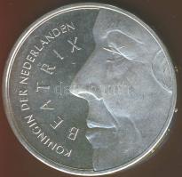Hollandia 1991. 50G Ag "Prius Claus + Beatrix" T:BU k
