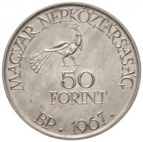 1967. 25Ft Ag + 50Ft Ag + 100Ft Ag "Kodály" sor (12,11g; 20,11g; 28,34g) T:1,1-
/ Hungary...