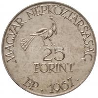 1967. 25Ft Ag + 50Ft Ag + 100Ft Ag "Kodály" sor (12,11g; 20,11g; 28,34g) T:1,1-
/ Hungary...