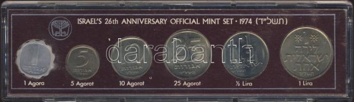 Izrael 1974. 1A - 1L 6klf db szettben T:1