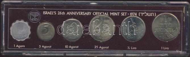 Izrael 1974. 1A - 1L 6klf db szettben T:1