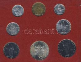 Vatikán 1963. 1L - 500L 8klf db benne Ag! szettben T:1