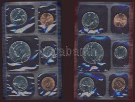 USA 1994. 1c - 1/2$ 5klf db, 2klf variánsban S+D verdejellel + 2klf "D" + "S" zsetonnal! tehát 2 szettben 12klf db tanúsítványokkal! T:1